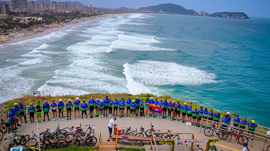 Rota Márcia Prado como você nunca viu: visto de cima e direto da bike.